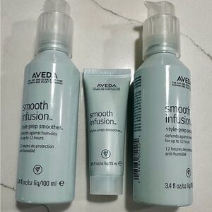 Aveda smooth infusion style-prep smoother - set of 3